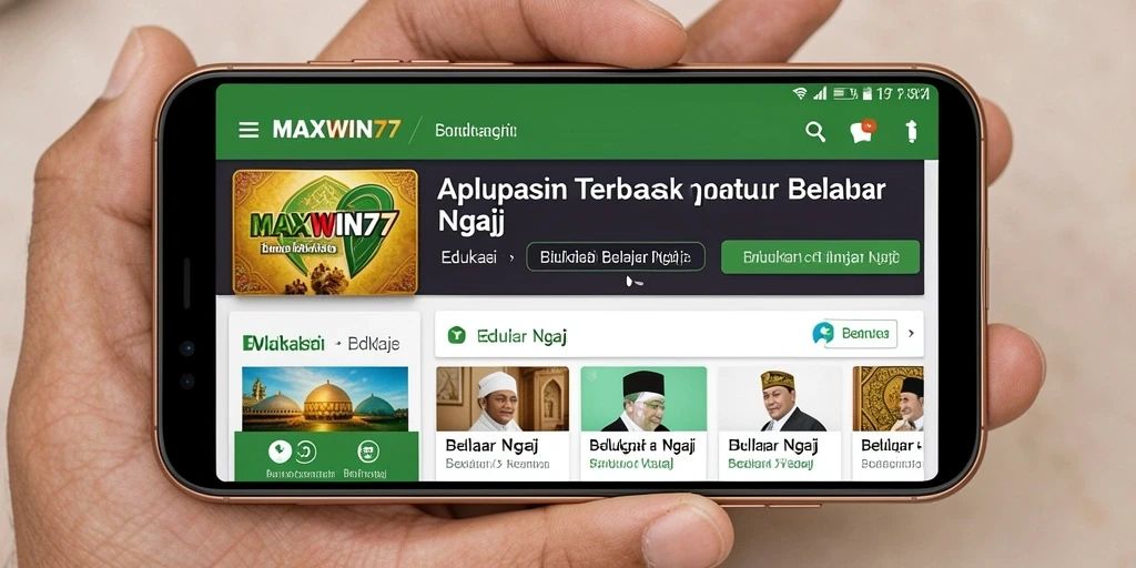 Tampilan antarmuka utama MAXWIN77 yang interaktif dan mudah digunakan.