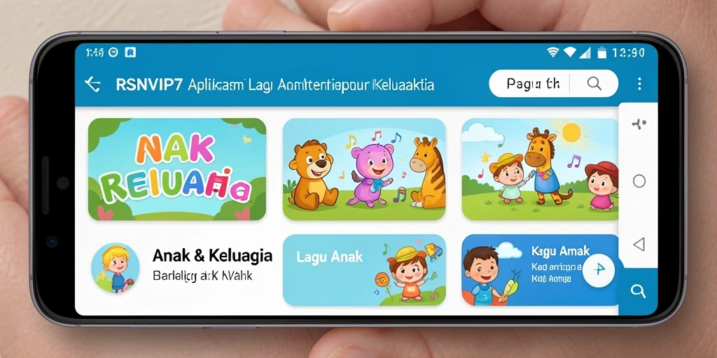Tampilan antarmuka RSNVIP7 yang ceria dan user-friendly.
